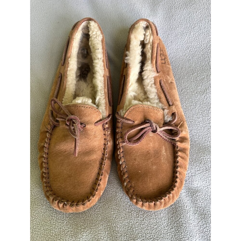 Ugg‎ Slipper Womens 8 Dakota Shearling Slip On Shearling Brown